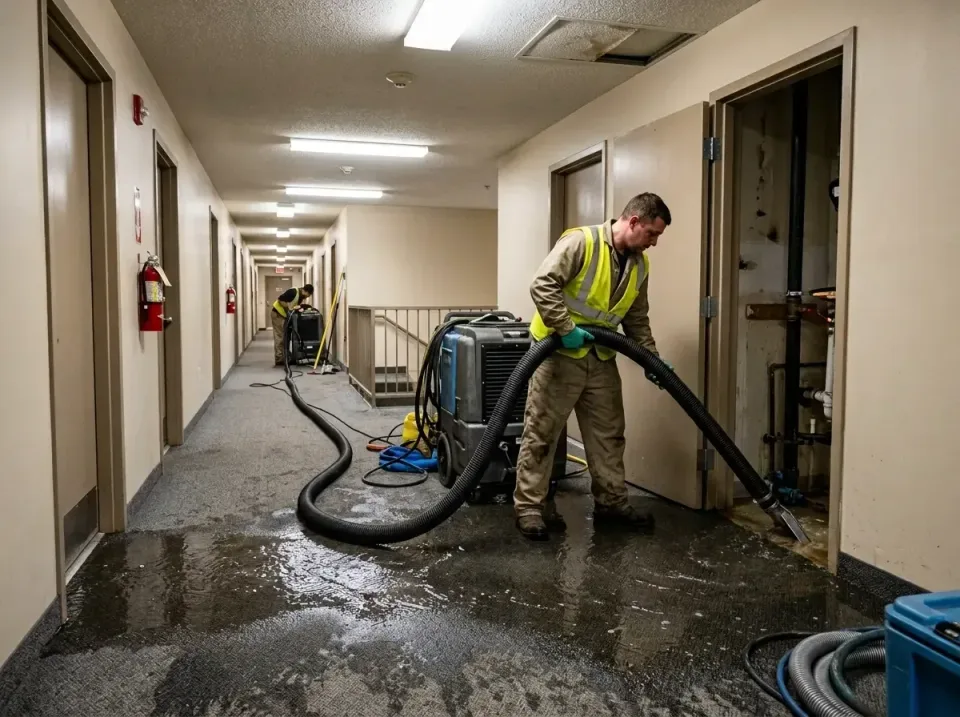 multi-unit-apartment-hallway-f-005 — frequently asked questions, Emergency Burst Pipe Water Extraction & Removal in Seat Ple…
